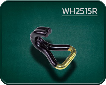 Double J Hook Black PVC Coated WH2515R