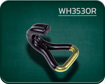 Double J Hook Black PVC Coated WH3530R