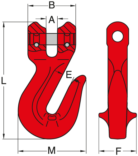 High Strength Bow Shackle Icon